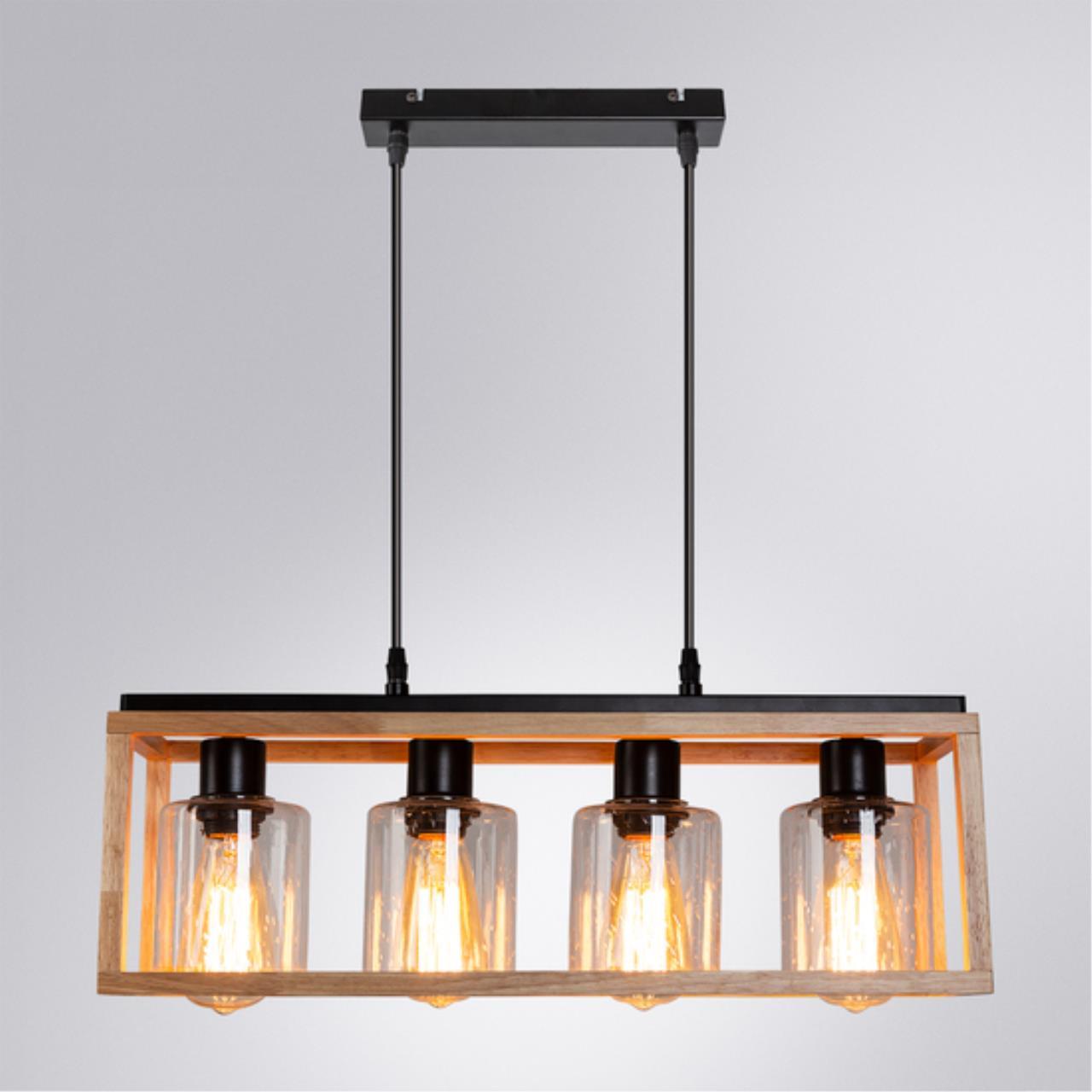 картинка Подвесной светильник Arte Lamp DUBLIN A7025SP-4BK магазин pro-decor.kz являющийся официальным дистрибьютором в Казахстане картинка Подвесной светильник Arte Lamp DUBLIN A7025SP-4BK от магазина pro-decor.kz
