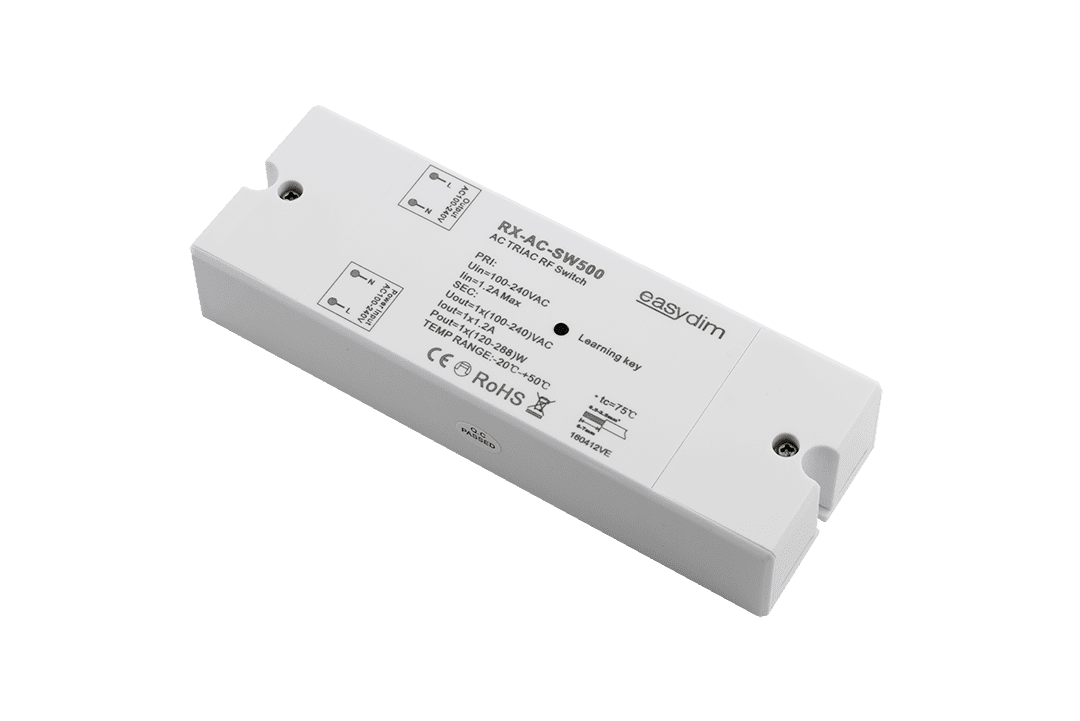 картинка Беспроводной выключательRX-AC-SW500 220В 500Вт магазин pro-decor.kz являющийся официальным дистрибьютором в Казахстане картинка Беспроводной выключательRX-AC-SW500 220В 500Вт от магазина pro-decor.kz