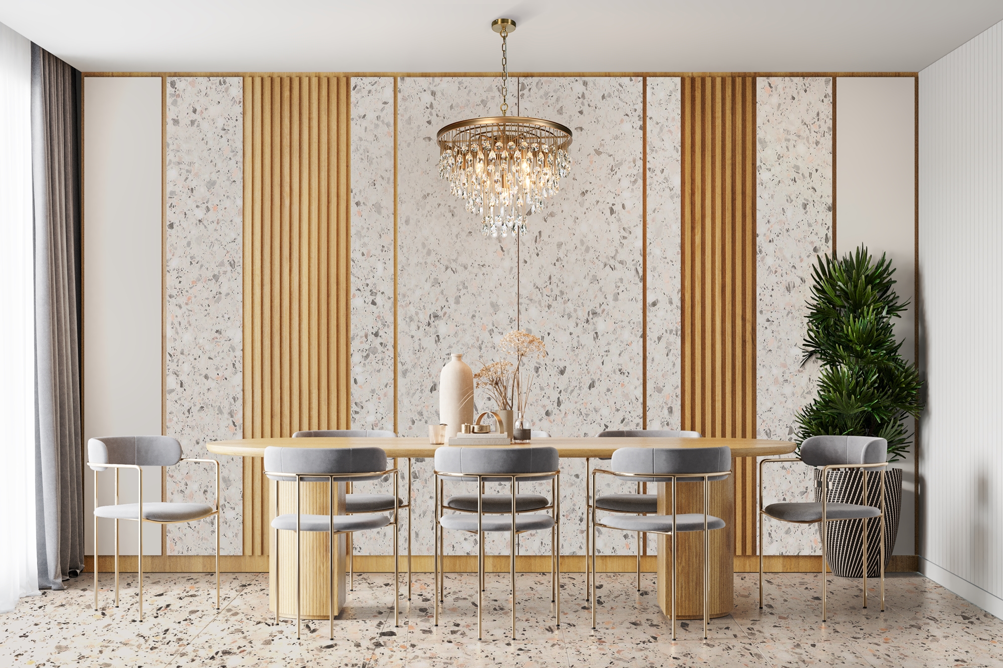картинка Подвесной светильник Maytoni MOD091PL-07G от магазина pro-decor.kz