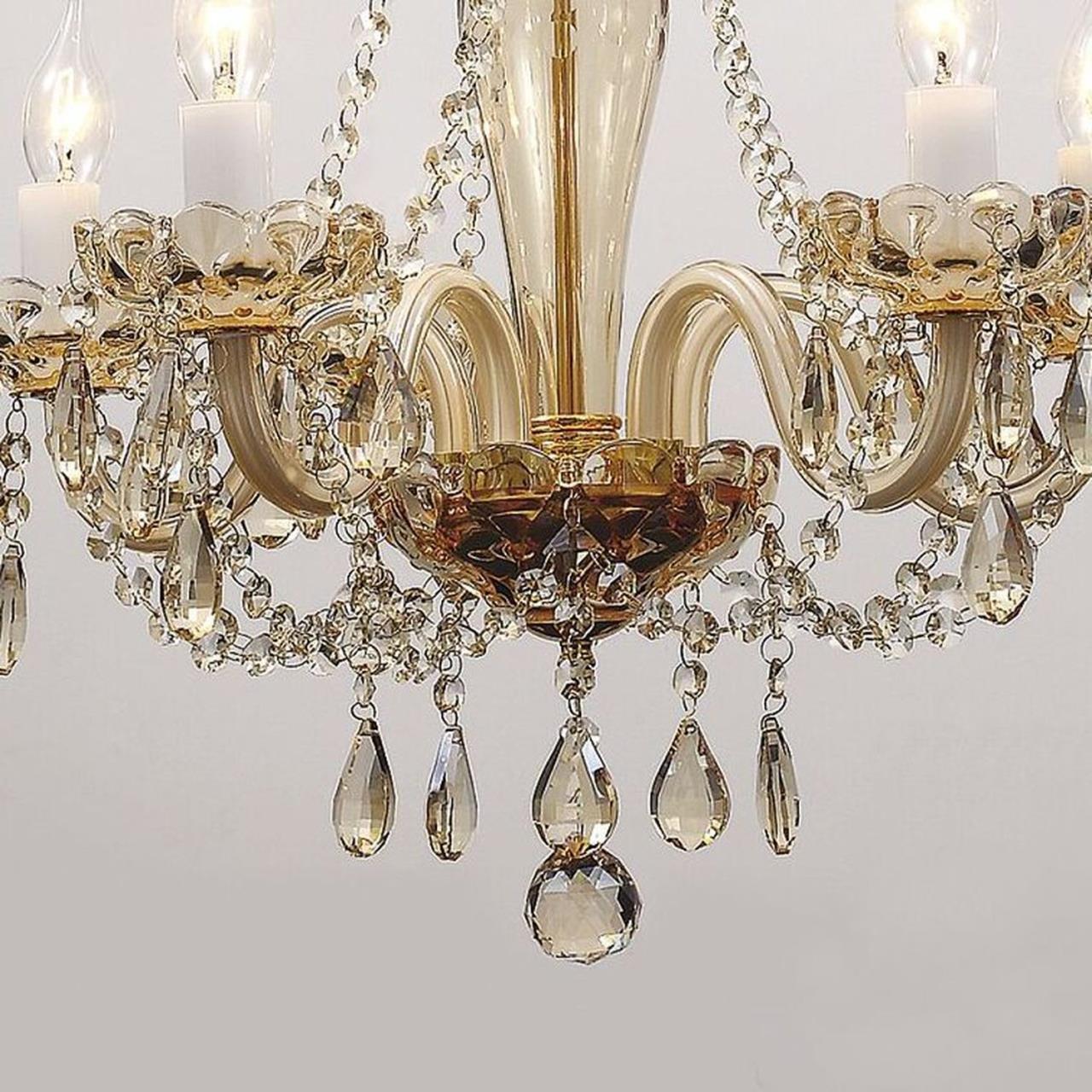 картинка Подвесная люстра Favourite Brendy 1738-5P магазин pro-decor.kz являющийся официальным дистрибьютором в Казахстане картинка Подвесная люстра Favourite Brendy 1738-5P от магазина pro-decor.kz