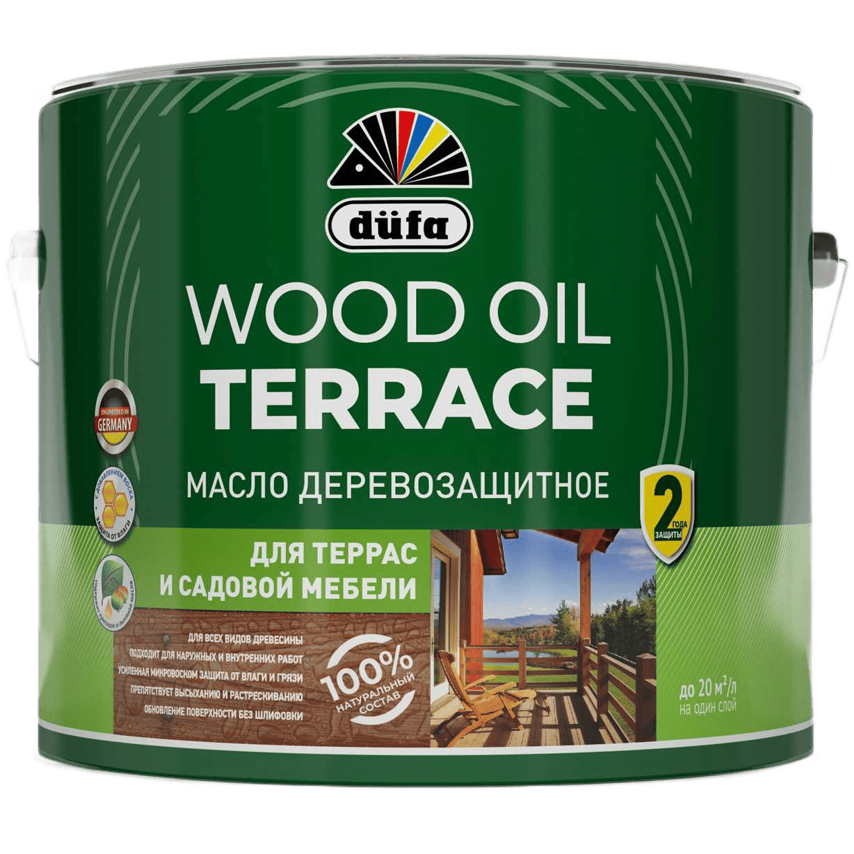 Купить Dufa Масло Wood OIL Terraсe бесцветный 0,8л Dufa Масло Wood OIL Terraсe бесцветный 0,8л