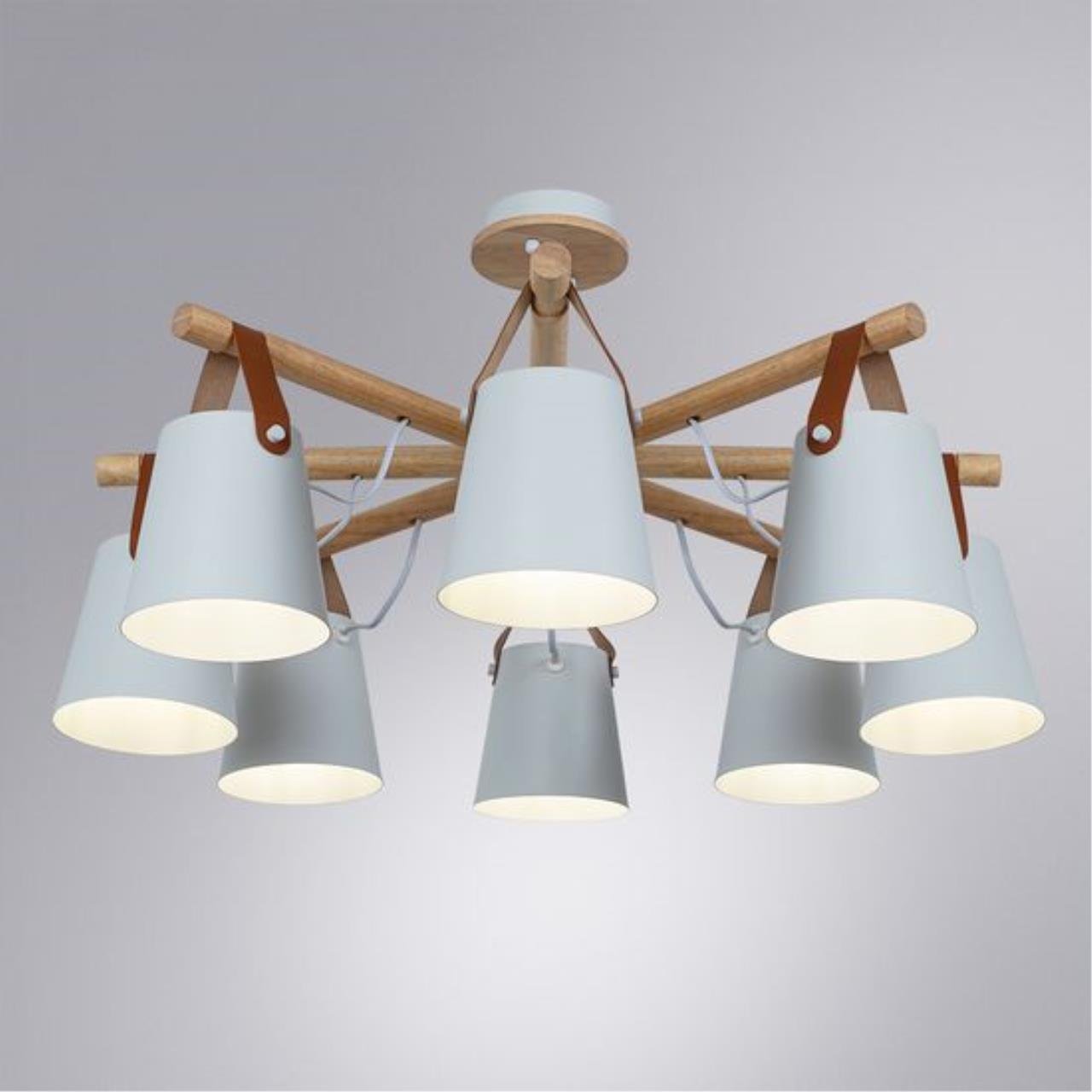 картинка Потолочный светильник Arte Lamp THOMAS A7032PL-8WH от магазина pro-decor.kz
