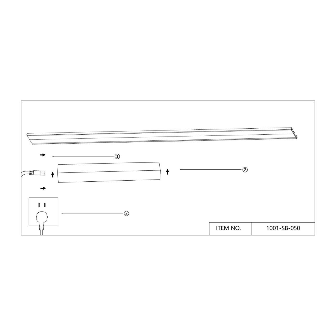 картинка Проводной коннектор Unika 1001-SB-050 от магазина pro-decor.kz
