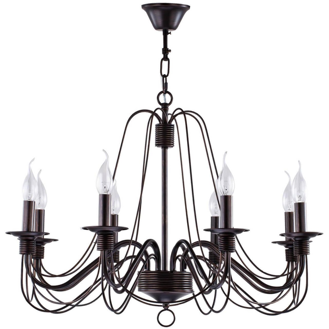 картинка Подвесная люстра Freya Velia FR2046-PL-08-BR от магазина pro-decor.kz