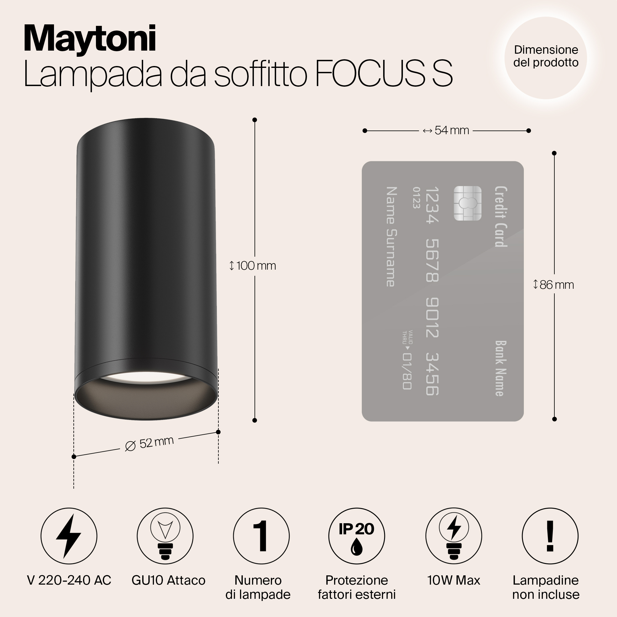 картинка Потолочный светильник Maytoni Focus S C052CL-01B магазин pro-decor.kz являющийся официальным дистрибьютором в Казахстане картинка Потолочный светильник Maytoni Focus S C052CL-01B от магазина pro-decor.kz