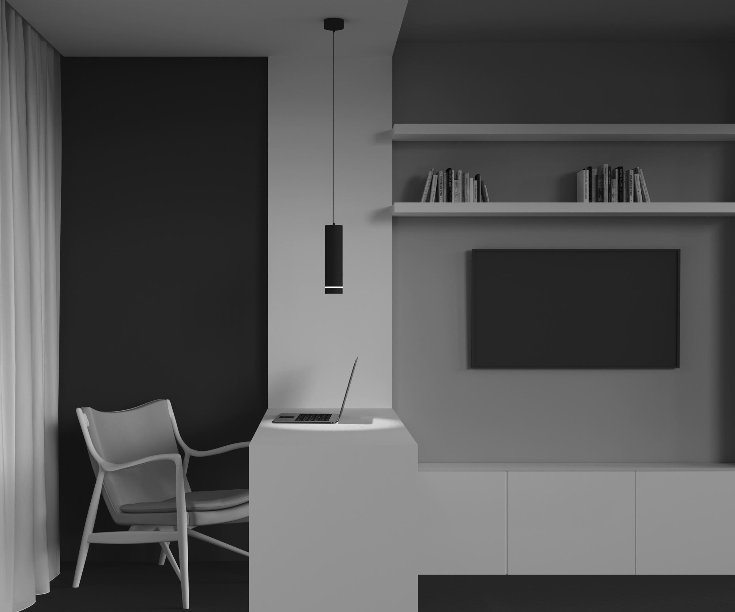 картинка Подвесной светильник Technical P085PL-12W4K-B от магазина pro-decor.kz