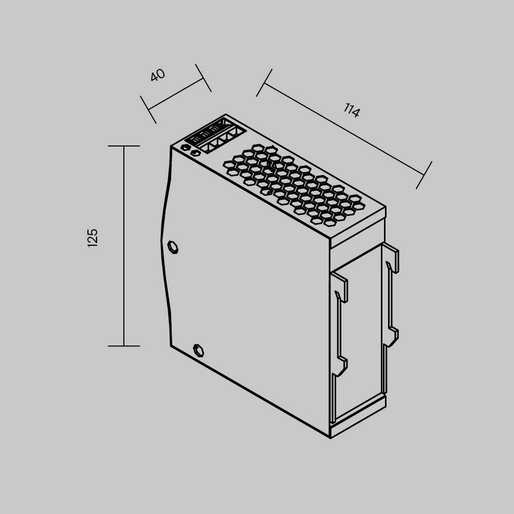 картинка Источник напряжения Led Strip 821012 от магазина pro-decor.kz