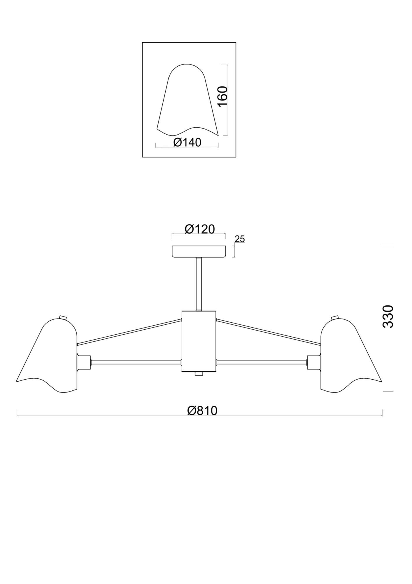 картинка Потолочная люстра Freya Manon FR5037PL-08S от магазина pro-decor.kz