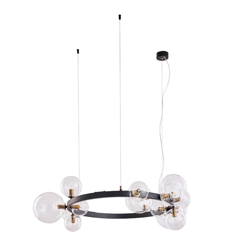 картинка Подвесная люстра Arte Lamp Vincent A7790SP-15BK магазин pro-decor.kz являющийся официальным дистрибьютором в Казахстане картинка Подвесная люстра Arte Lamp Vincent A7790SP-15BK от магазина pro-decor.kz