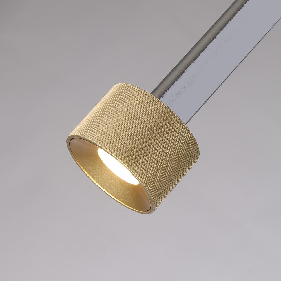 картинка Светильник подвесной iLedex Delta iLedex 2362-1 BK+BR от магазина pro-decor.kz