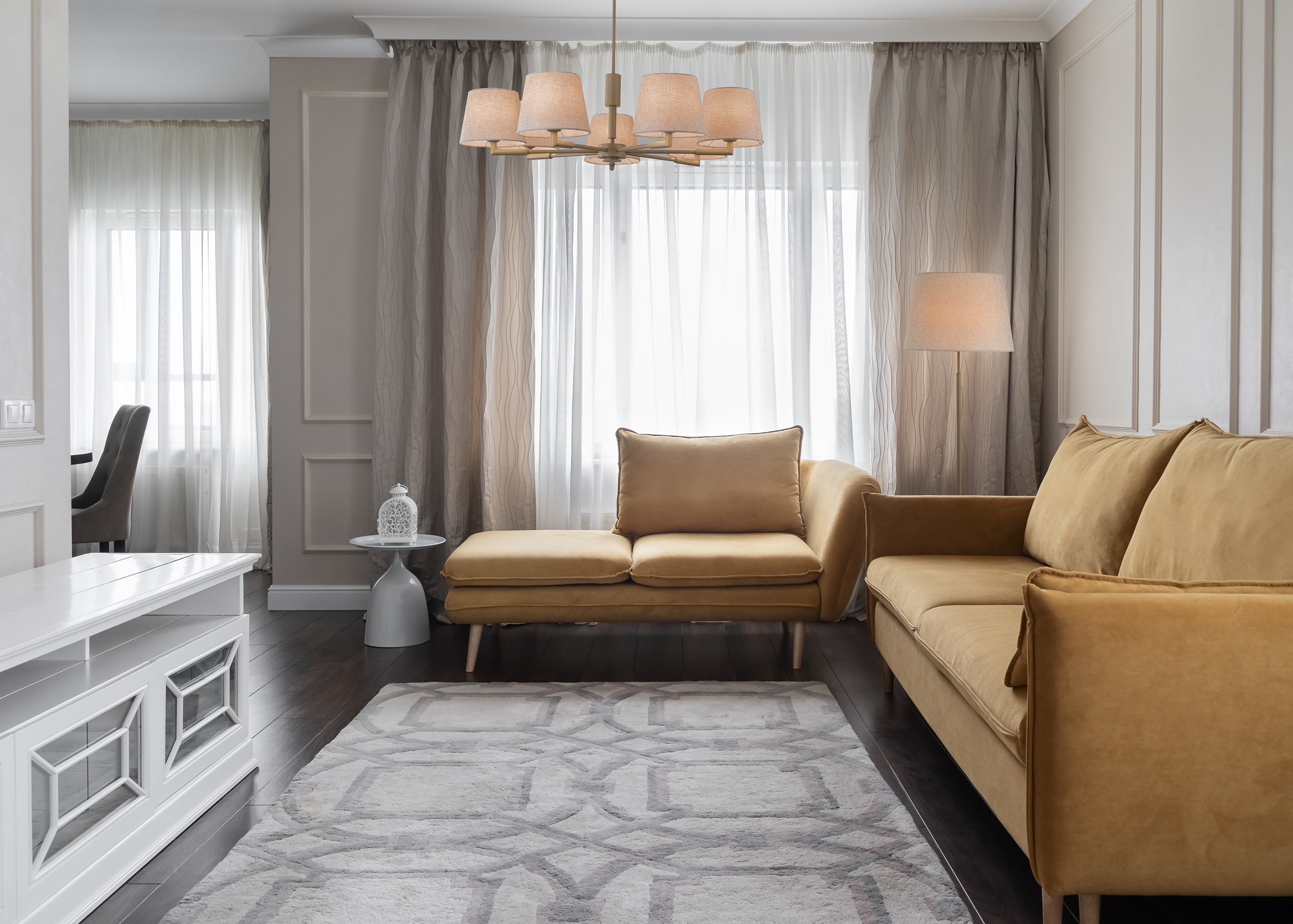 картинка Люстра Freya FR2057PL-07BG BUTLER от магазина pro-decor.kz