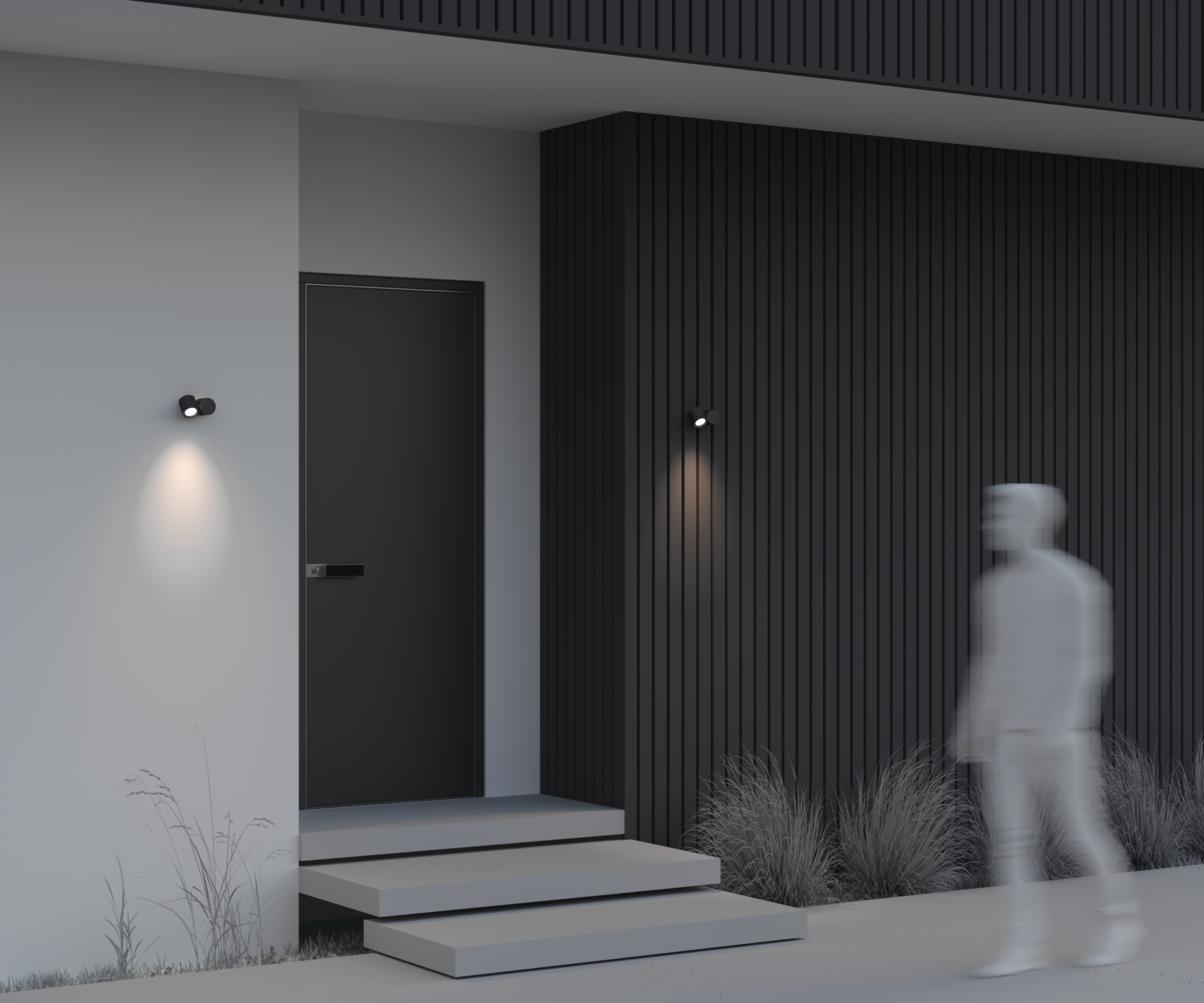 картинка Уличный настенный светильник Maytoni Wall Street O010WL-01B от магазина pro-decor.kz