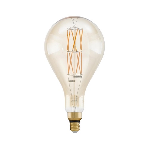 картинка Лампа светодиодная филаментная диммируемая Eglo E27 8W 2100К янтарь 11686 от магазина pro-decor.kz