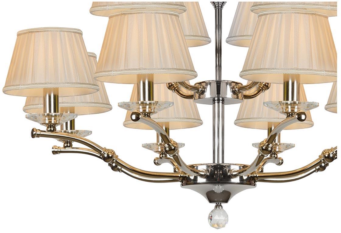 картинка Подвесная люстра iLamp Vivaldi 85125/8+4 CR от магазина pro-decor.kz
