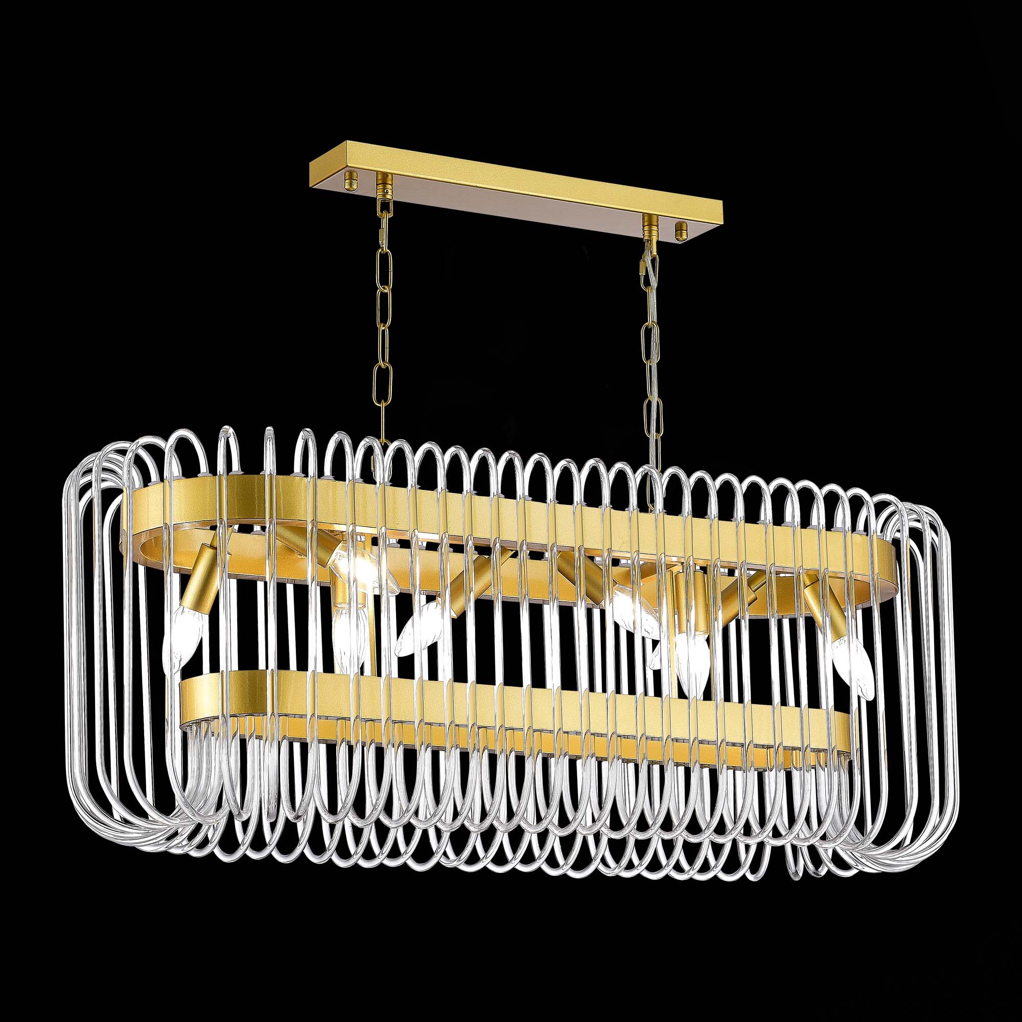 картинка Подвесная люстра ST Luce Grosseto SL1228.203.08 от магазина pro-decor.kz