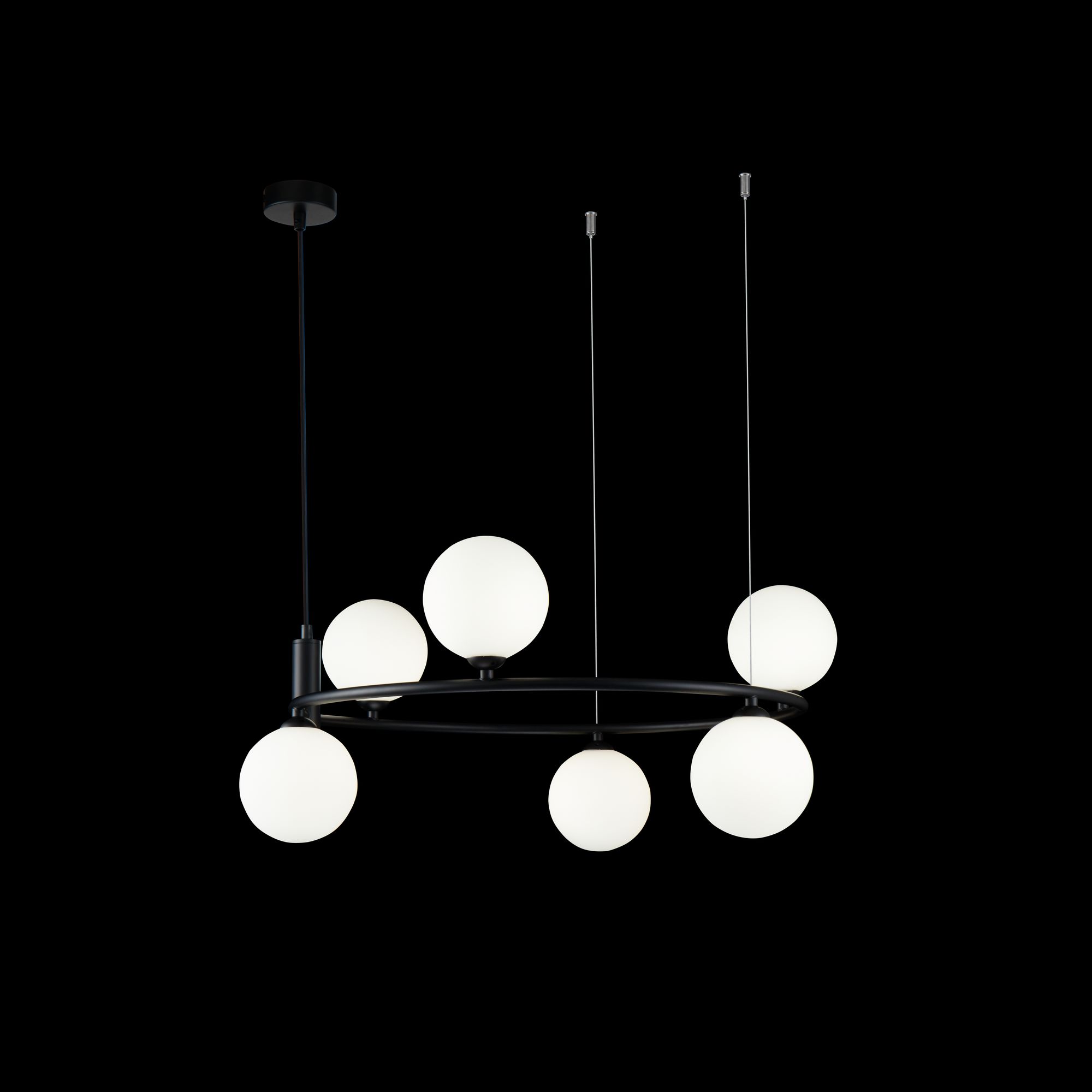 картинка Подвесная люстра Maytoni Ring MOD013PL-06B от магазина pro-decor.kz