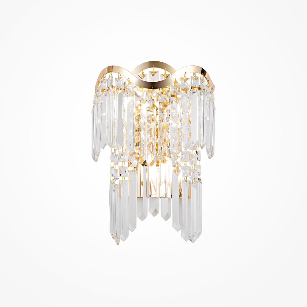 картинка Настенный светильник Maytoni Gracia DIA201WL-02G Gracia магазин pro-decor.kz являющийся официальным дистрибьютором в Казахстане картинка Настенный светильник Maytoni Gracia DIA201WL-02G Gracia от магазина pro-decor.kz