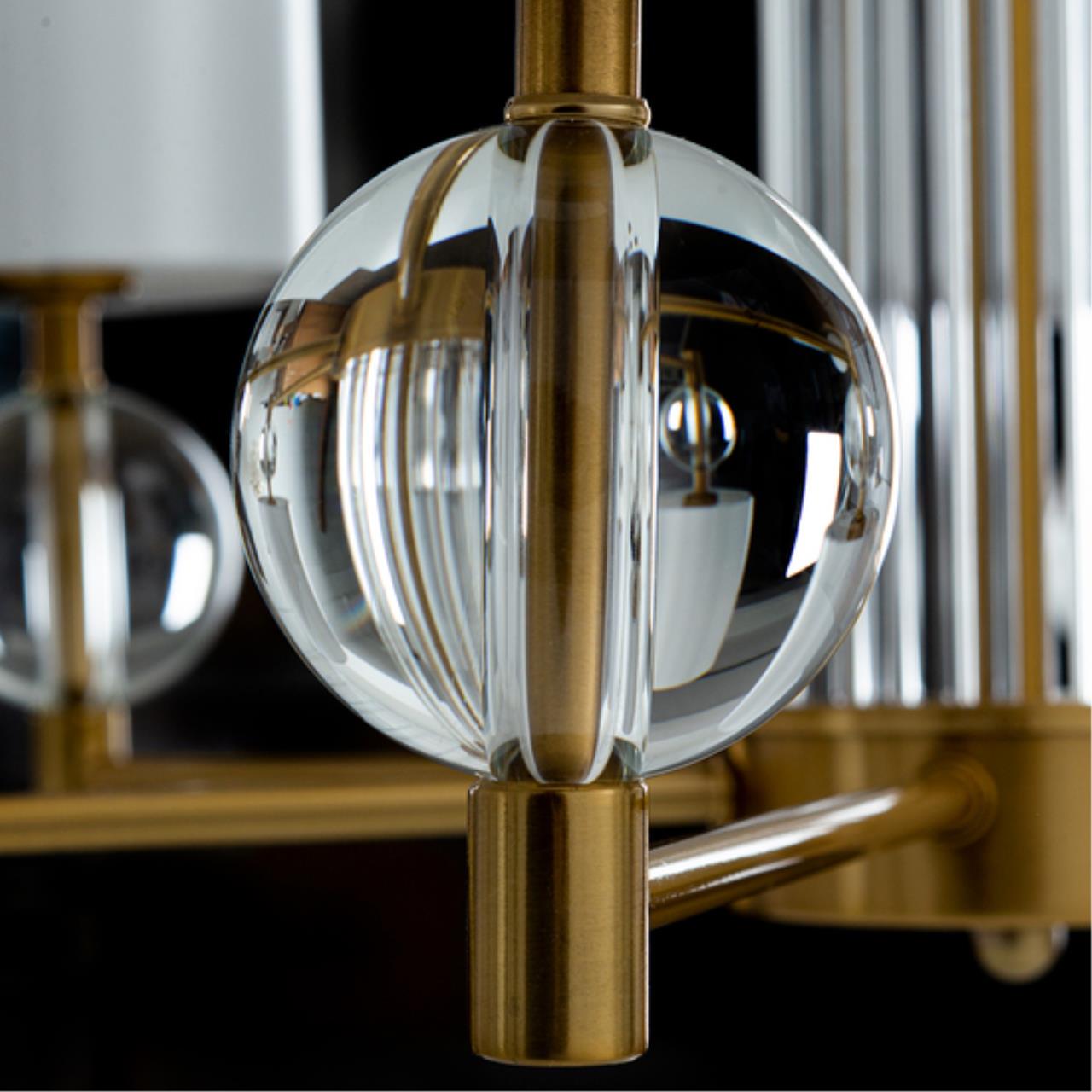 картинка Подвесная люстра Arte Lamp MATAR A4027LM-6PB от магазина pro-decor.kz