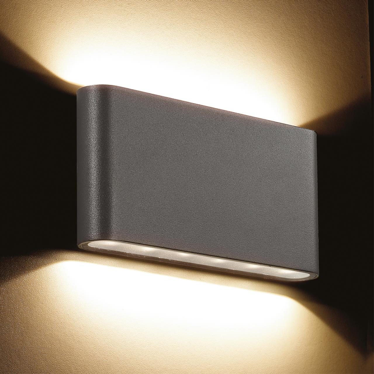 картинка Уличный настенный светодиодный светильник Novotech Street Kaimas 357422 от магазина pro-decor.kz