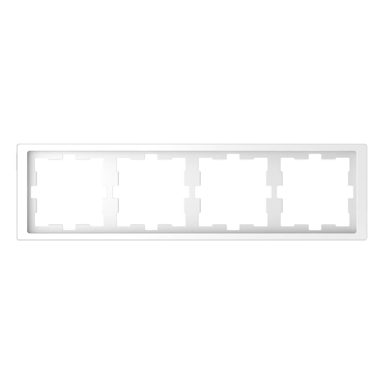 картинка Рамка 4-постовая Schneider Electric Merten D-Life MTN4040-6535 от магазина pro-decor.kz