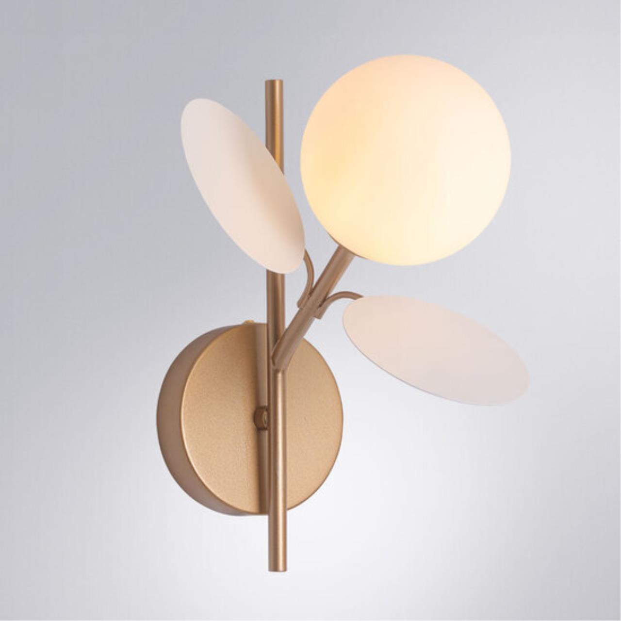 картинка Бра Arte Lamp PEACOCK A1369AP-1SG от магазина pro-decor.kz