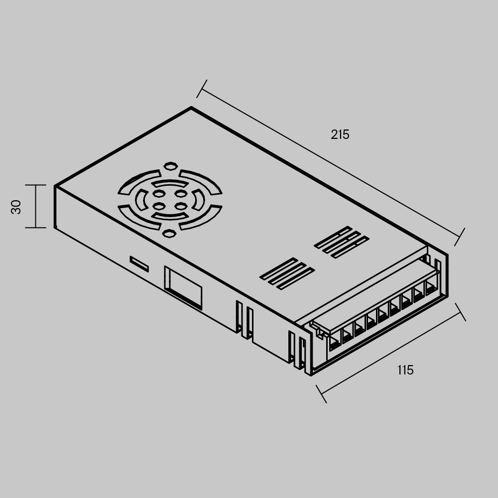 картинка Источник напряжения Led Strip 811013 от магазина pro-decor.kz