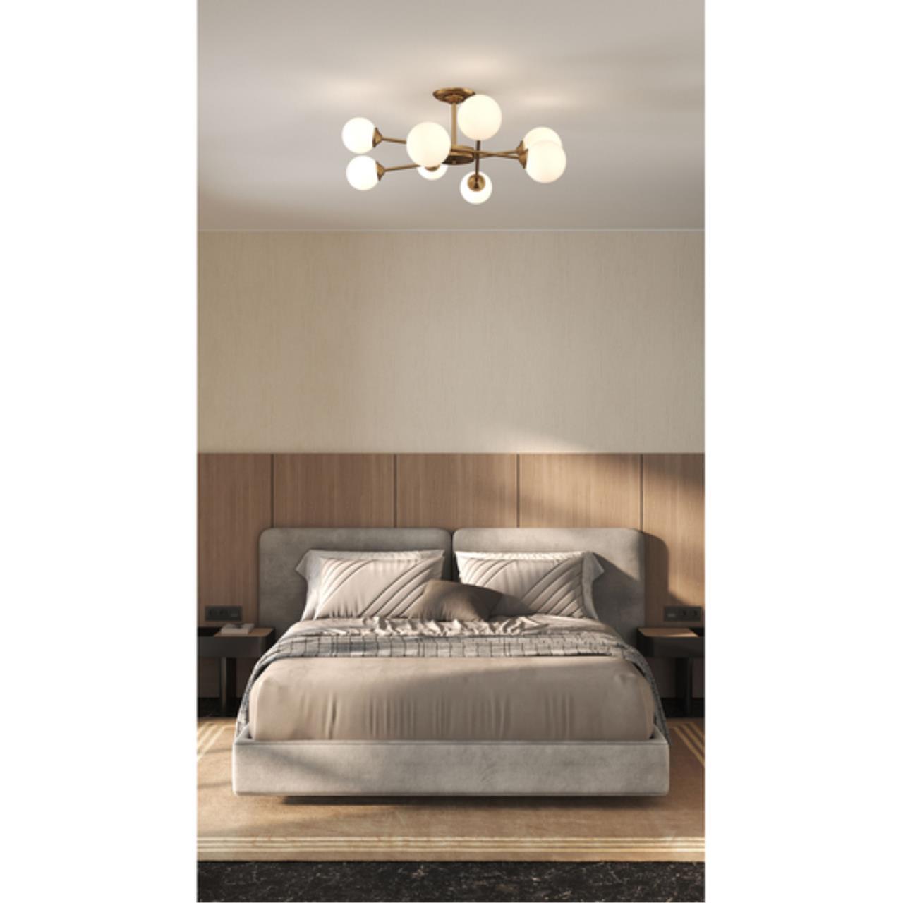 картинка Потолочная люстра Arte Lamp Marco A2703PL-8SG от магазина pro-decor.kz