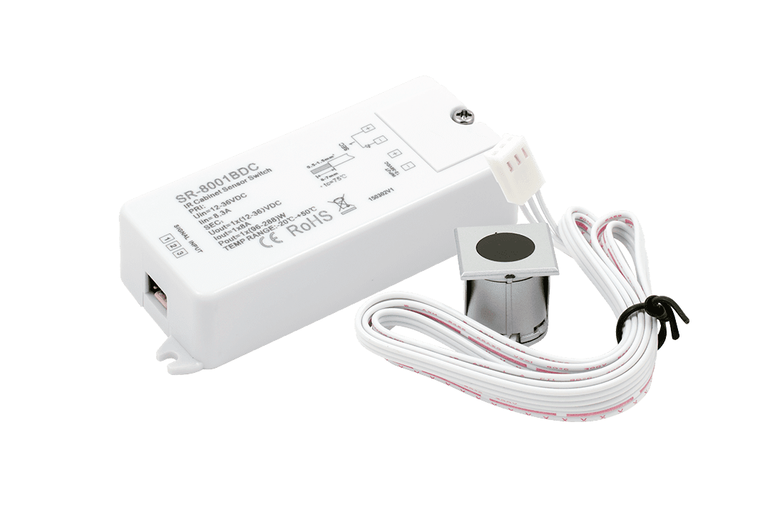 картинка "ИК-датчик ""открытие-закрытие двери"" серебро 12-36 В" от магазина pro-decor.kz