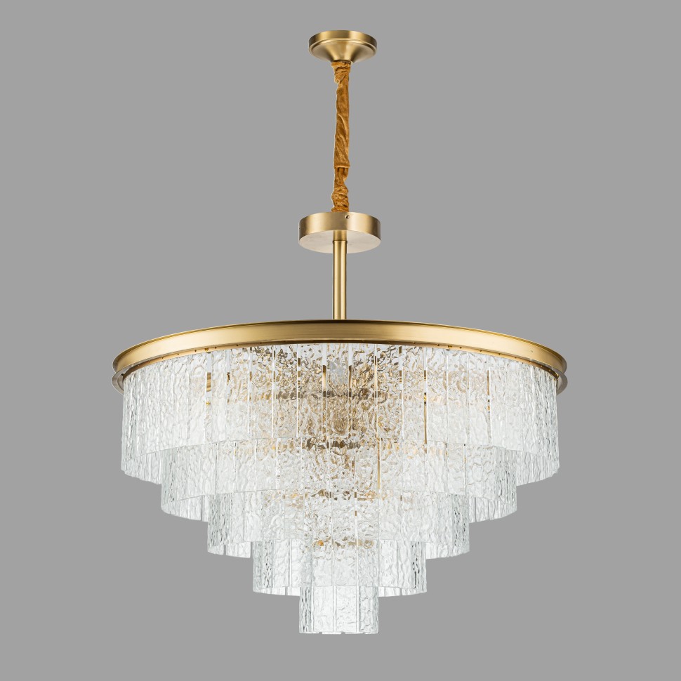 картинка Подвесная люстра Belfast Harland 6308-8 BR CL  от магазина pro-decor.kz