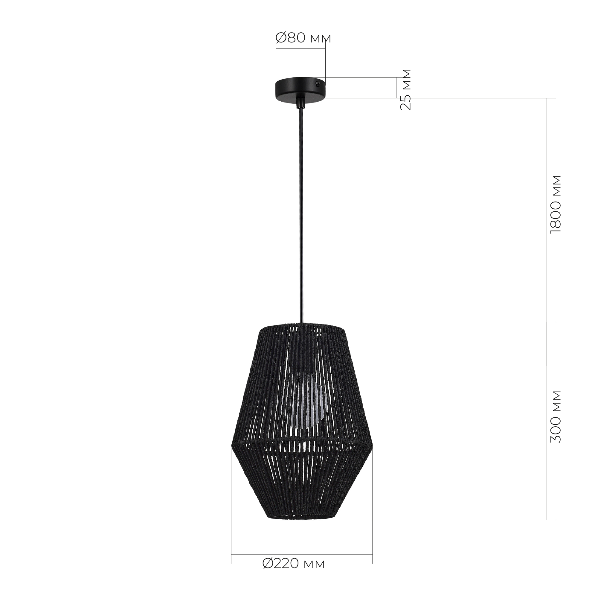 картинка SLE6025-413-01 Светильник подвесной ETTAN от магазина pro-decor.kz