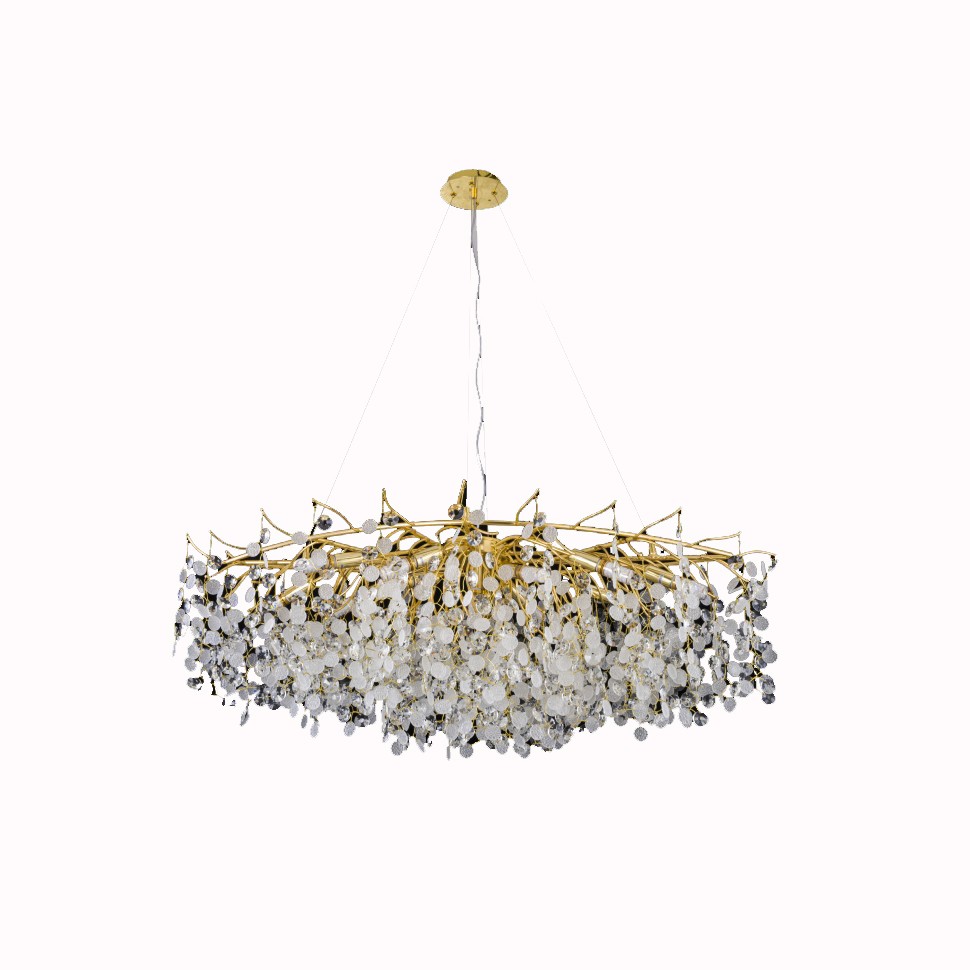 картинка Подвесная люстра iLAMP Savage 7204-L1200 GD от магазина pro-decor.kz