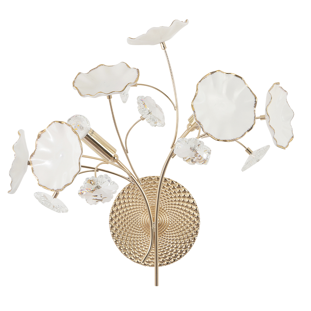 картинка Настенный светильник MARGO AP2 Crystal Lux 2370/402 от магазина pro-decor.kz