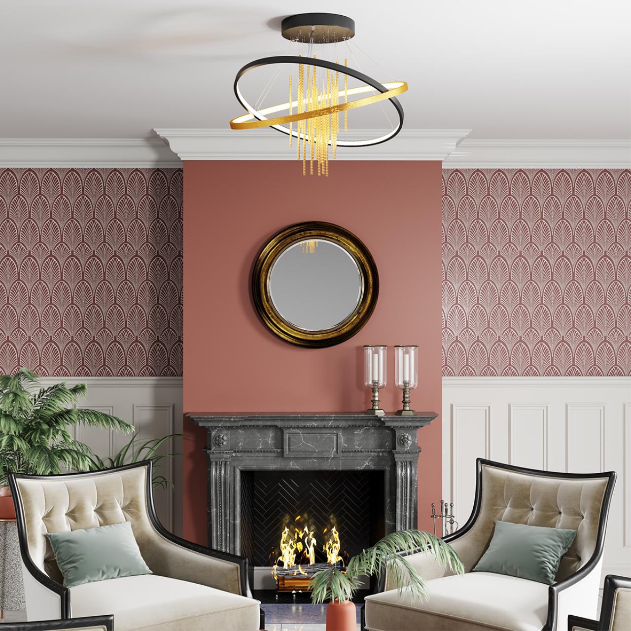 картинка Подвесной светодиодный светильник Odeon Light L-vision Monica 3901/70CL от магазина pro-decor.kz