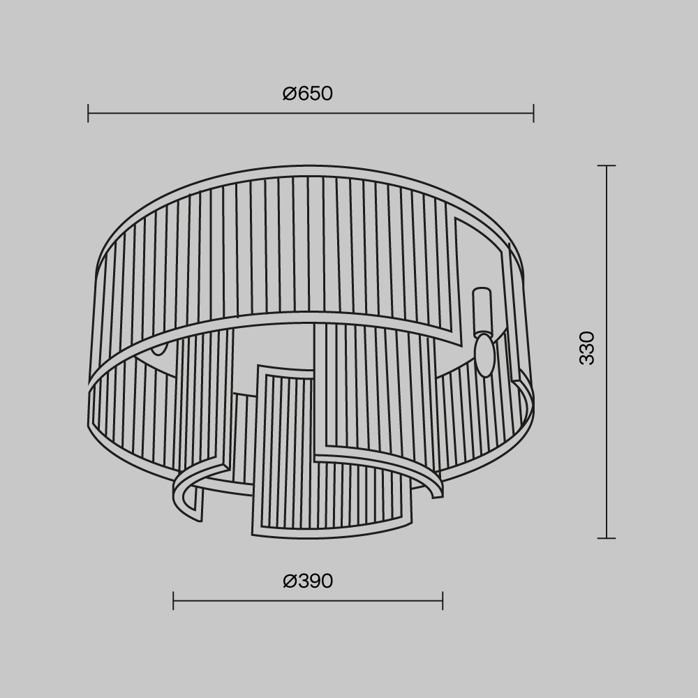 картинка Люстра Maytoni MOD174CL-09G от магазина pro-decor.kz