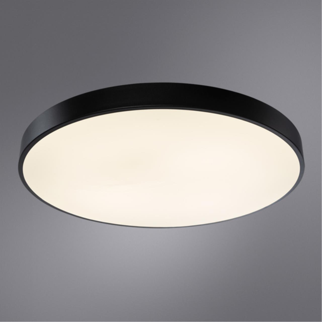 картинка Потолочный светодиодный светильник Arte Lamp Arena A2673PL-1BK от магазина pro-decor.kz