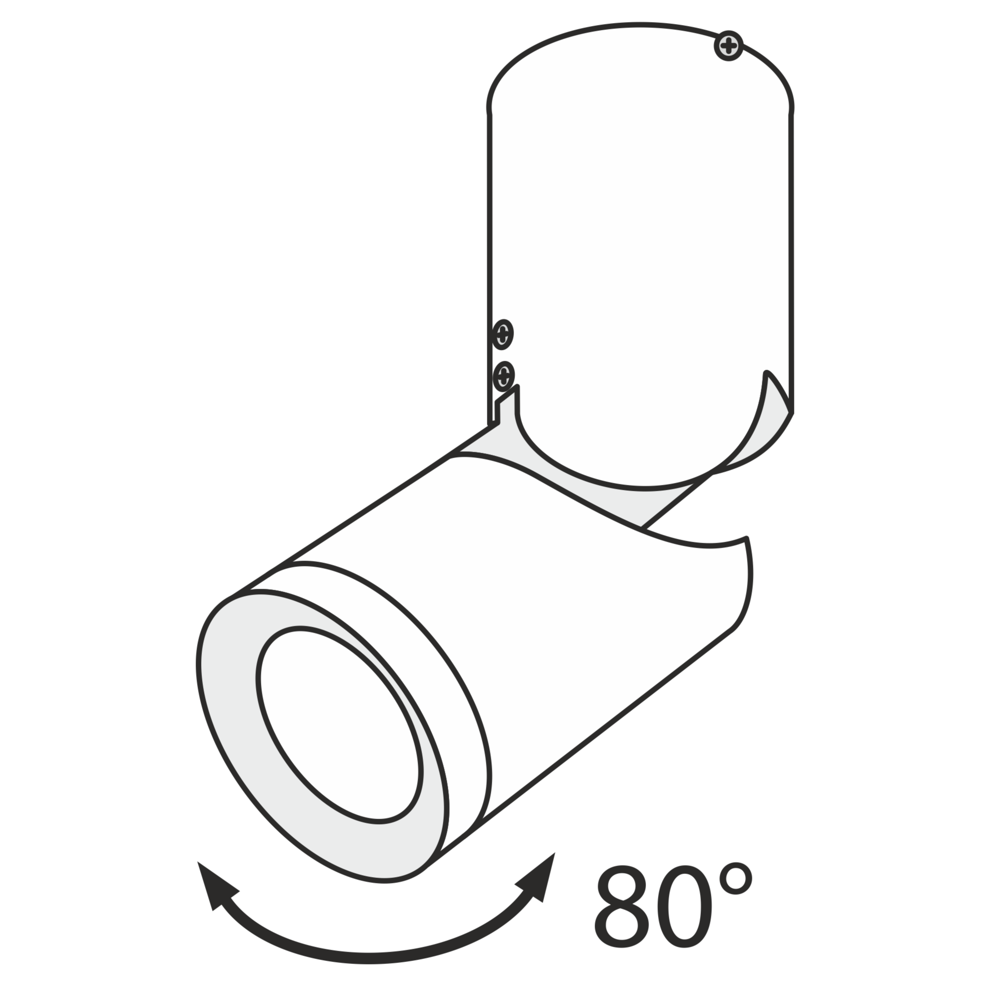 картинка Светодиодный спот Maytoni Tube C019CW-01W от магазина pro-decor.kz