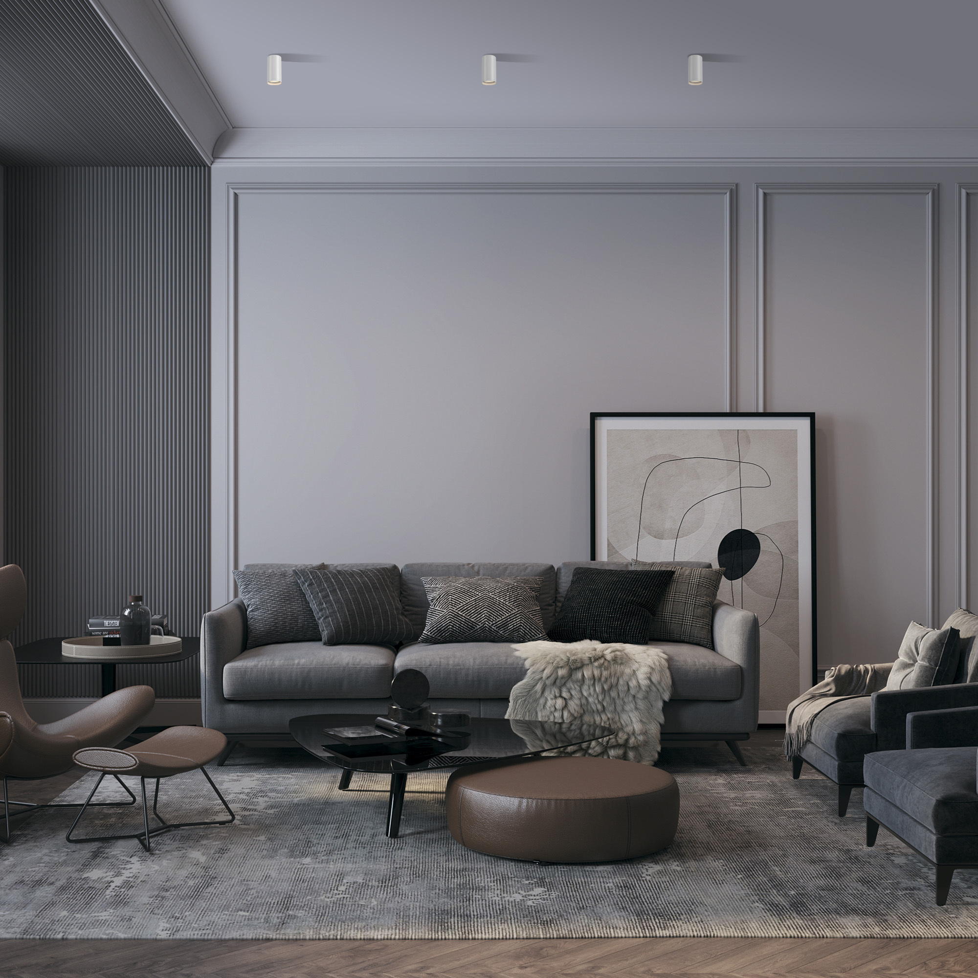 картинка Потолочный светильник Maytoni Focus S C052CL-01W от магазина pro-decor.kz