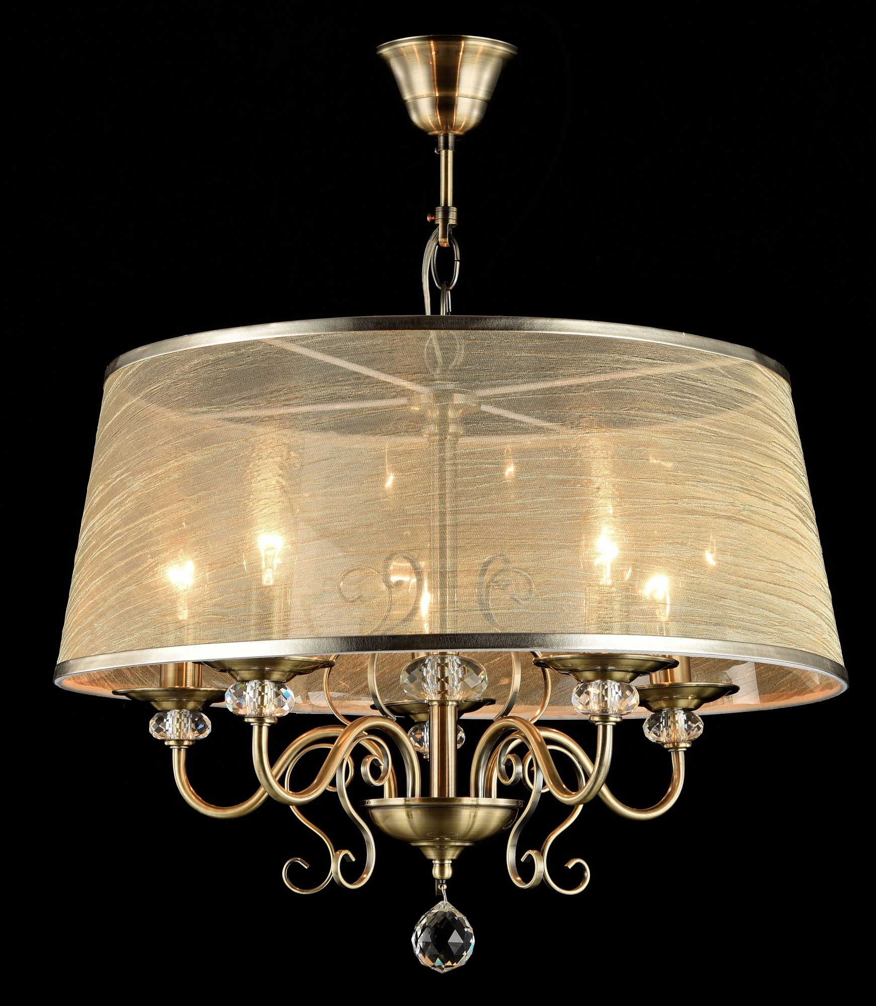 картинка Подвесная люстра Freya Driana FR2405-PL-05C-BZ от магазина pro-decor.kz