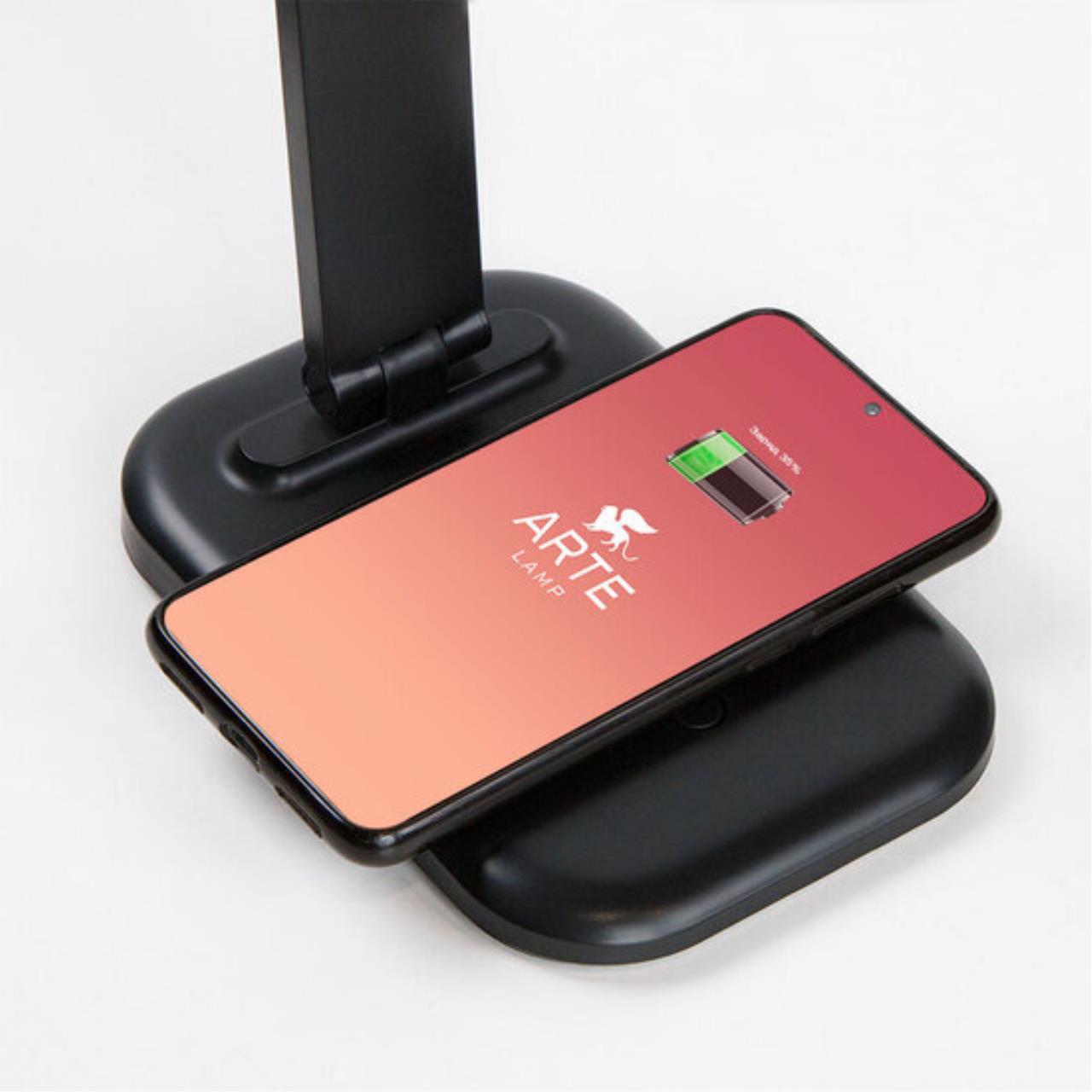 картинка Настольная лампа Arte Lamp LONDON A5124LT-1BK от магазина pro-decor.kz