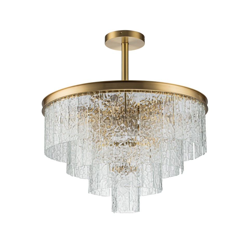 картинка Подвесная люстра Belfast Harland 6308-6 BR CL  от магазина pro-decor.kz