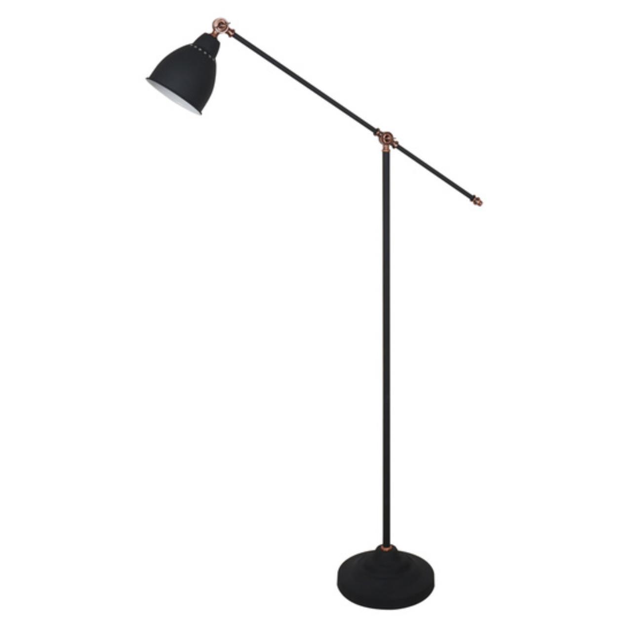 картинка Торшер Arte Lamp Braccio A2054PN-1BK от магазина pro-decor.kz