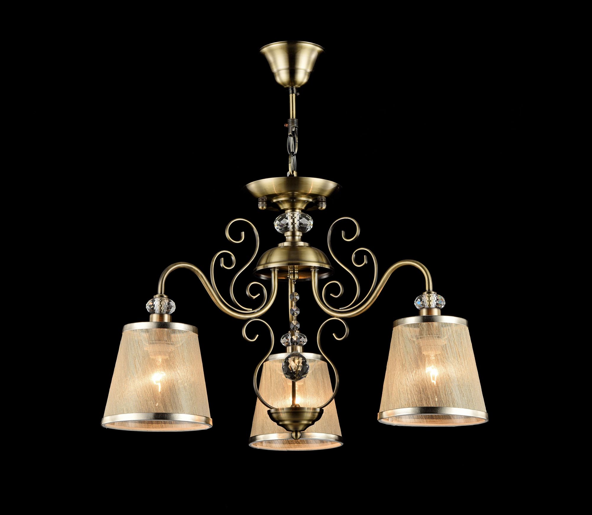 картинка Подвесная люстра Freya Driana FR2405-PL-03-BZ от магазина pro-decor.kz