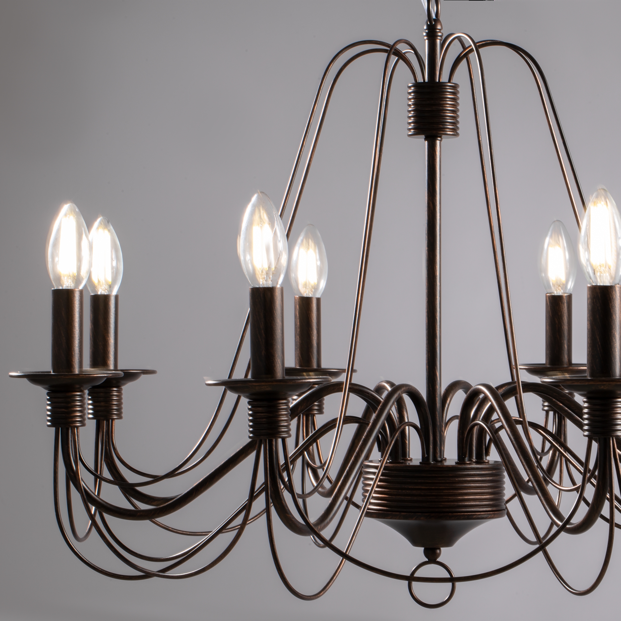 картинка Подвесная люстра Freya Velia FR2046-PL-08-BR от магазина pro-decor.kz