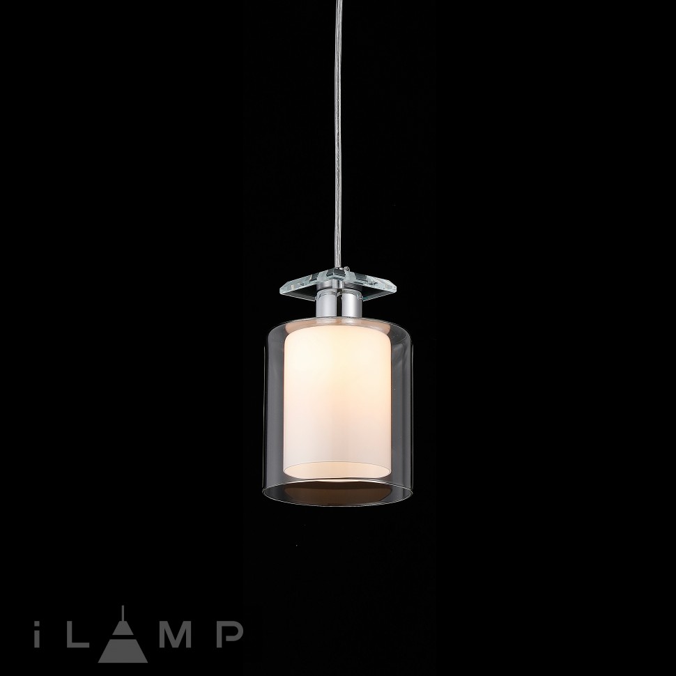 картинка Светильник подвесной iLamp King RM6201-1P CR+CL магазин pro-decor.kz являющийся официальным дистрибьютором в Казахстане картинка Светильник подвесной iLamp King RM6201-1P CR+CL от магазина pro-decor.kz