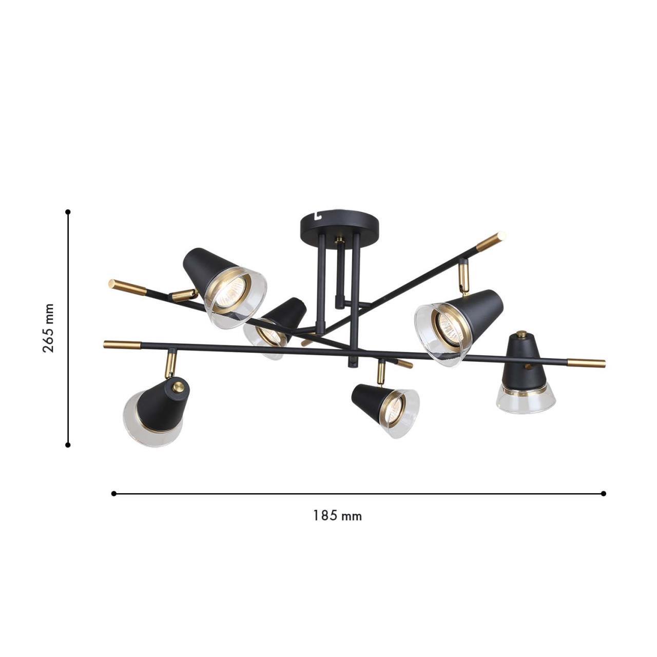 картинка Потолочная люстра F-Promo Trandy 4618-6C от магазина pro-decor.kz