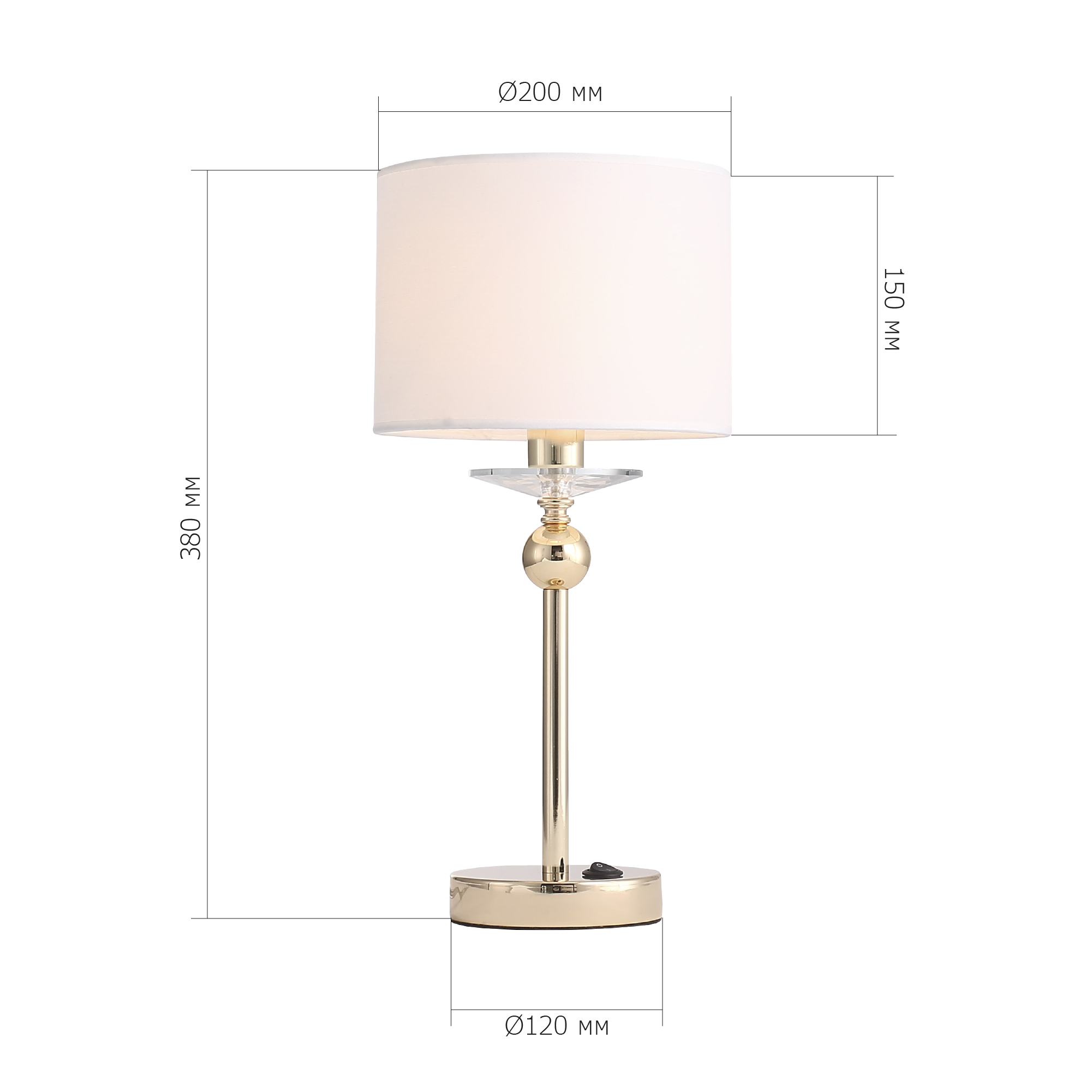 картинка SL1405.204.01 Светильник настольный ST-Luce ЭЛЕГАНС от магазина pro-decor.kz