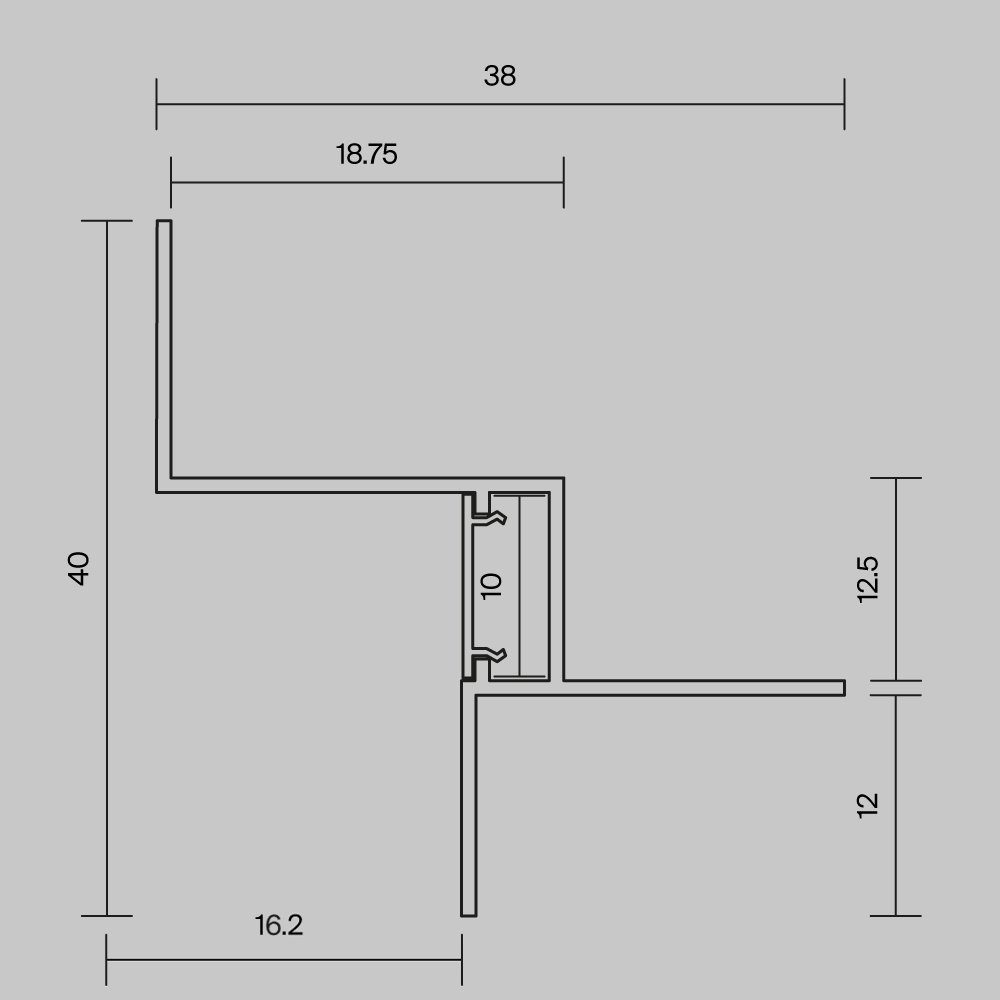 картинка Профиль Led Strip 636024 магазин pro-decor.kz являющийся официальным дистрибьютором в Казахстане картинка Профиль Led Strip 636024 от магазина pro-decor.kz