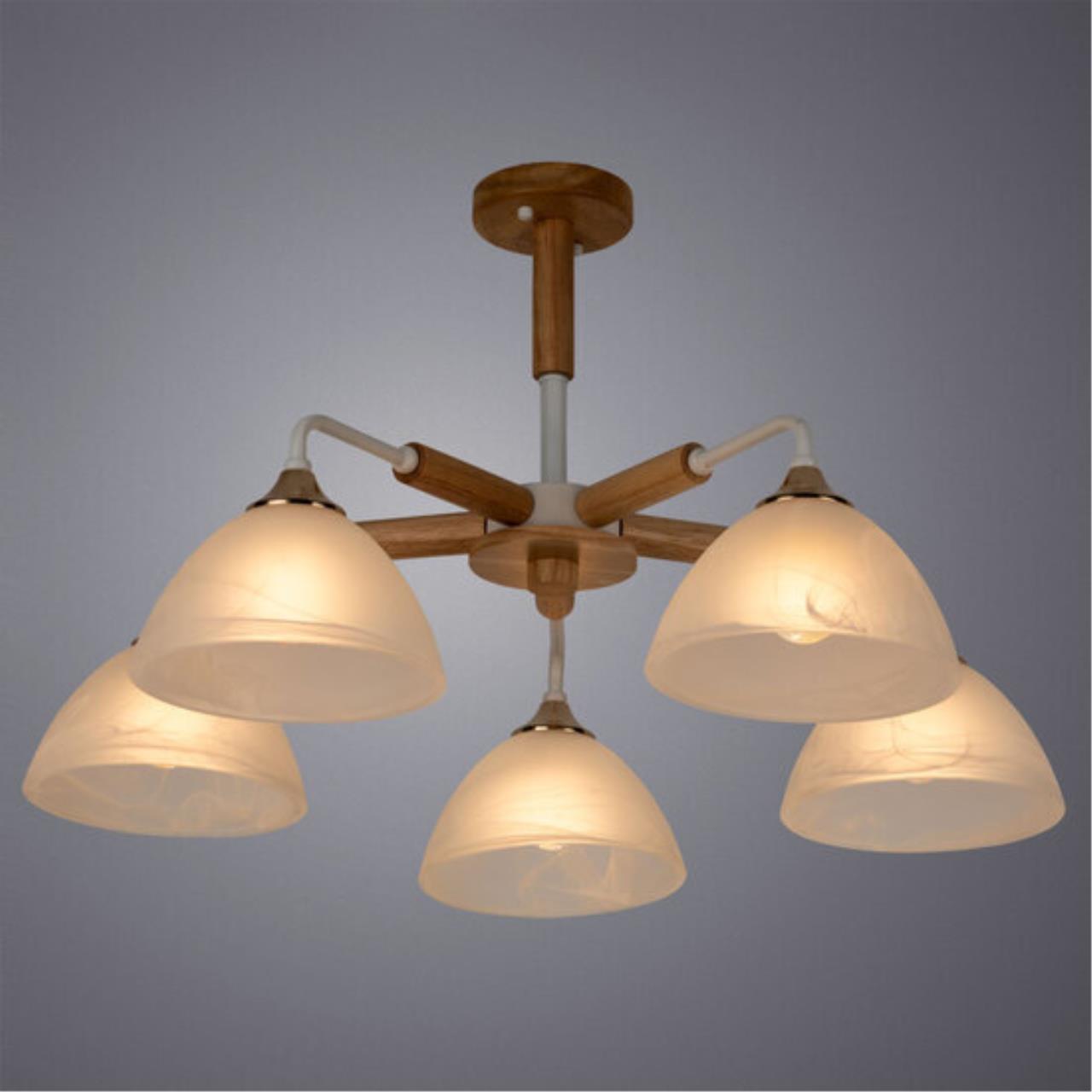 картинка Потолочная люстра Arte Lamp Matthew A5032PL-5BR магазин pro-decor.kz являющийся официальным дистрибьютором в Казахстане картинка Потолочная люстра Arte Lamp Matthew A5032PL-5BR от магазина pro-decor.kz