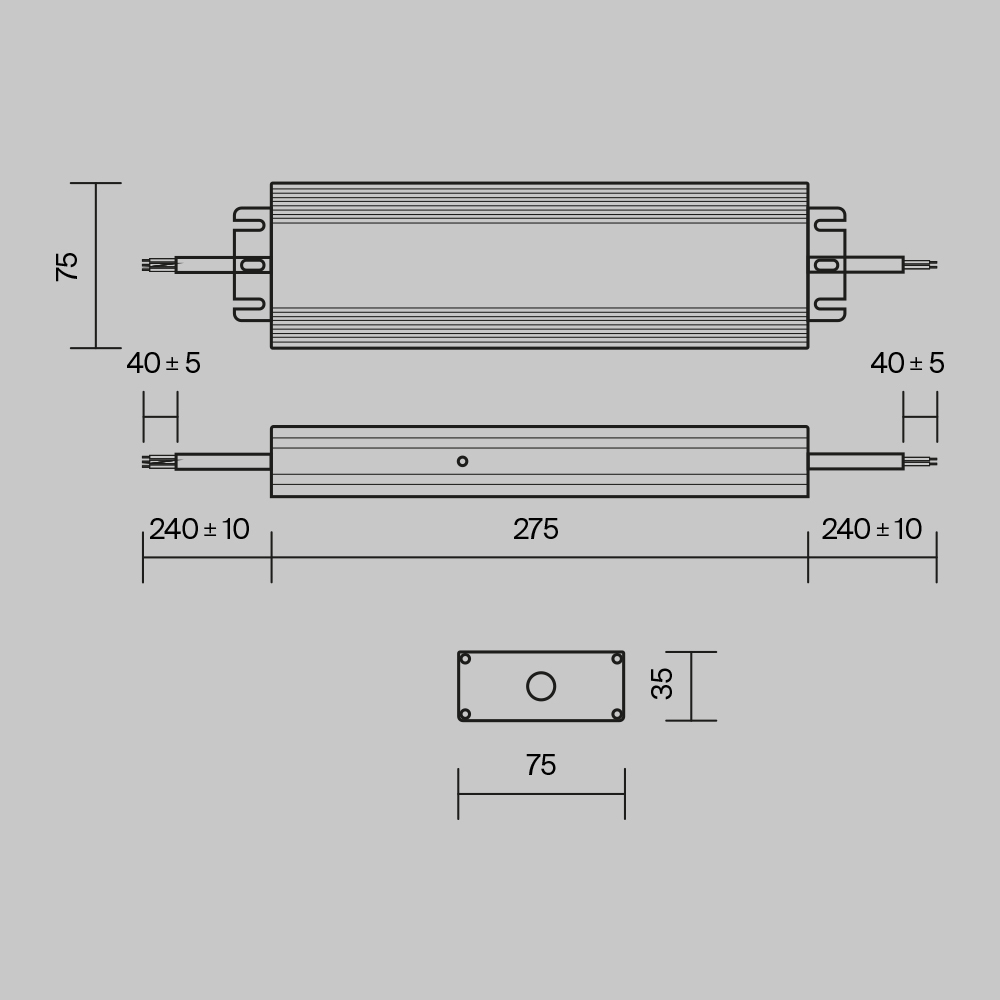 картинка Блок питания Technical PSL008-300W-48V-IP67 от магазина pro-decor.kz