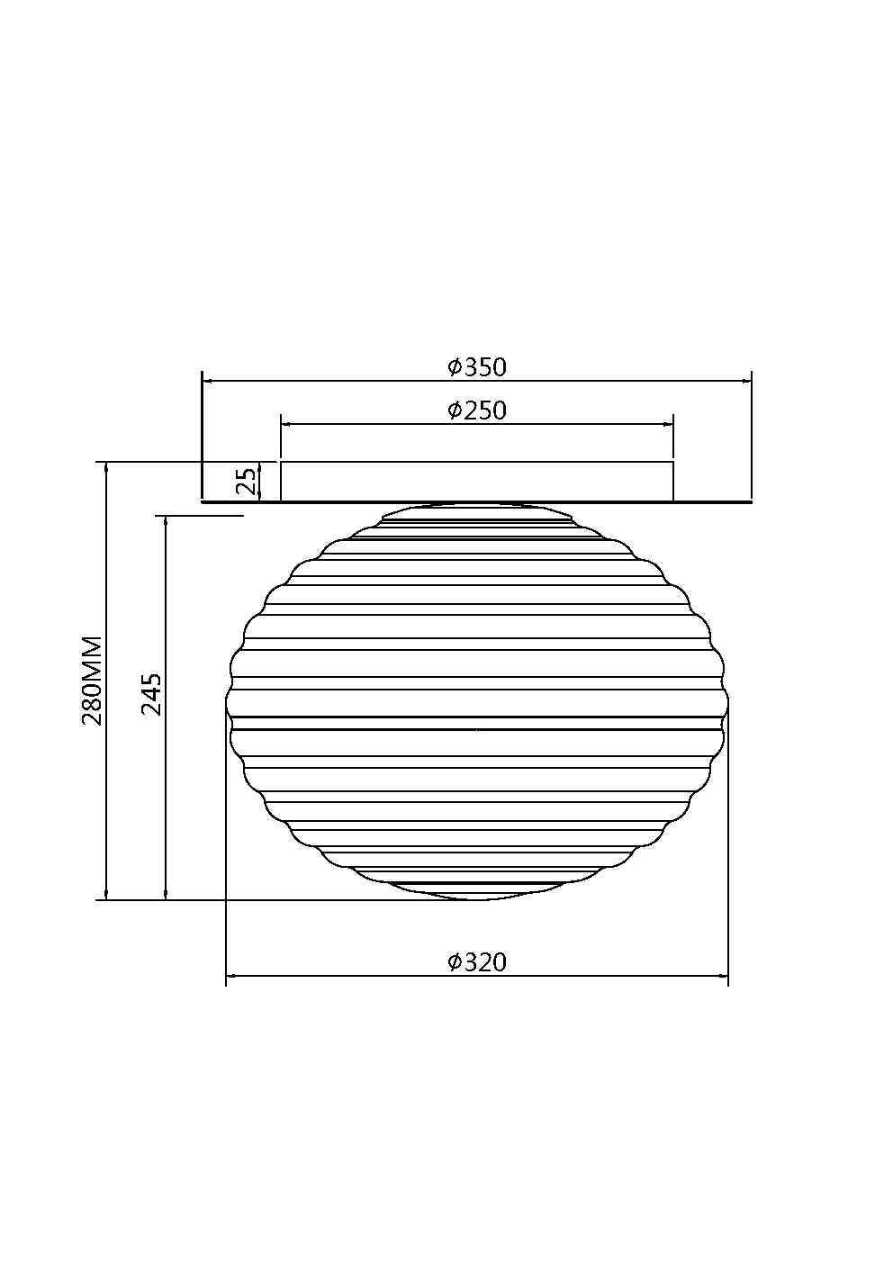 картинка Потолочный светильник Maytoni MOD268CL-01B от магазина pro-decor.kz